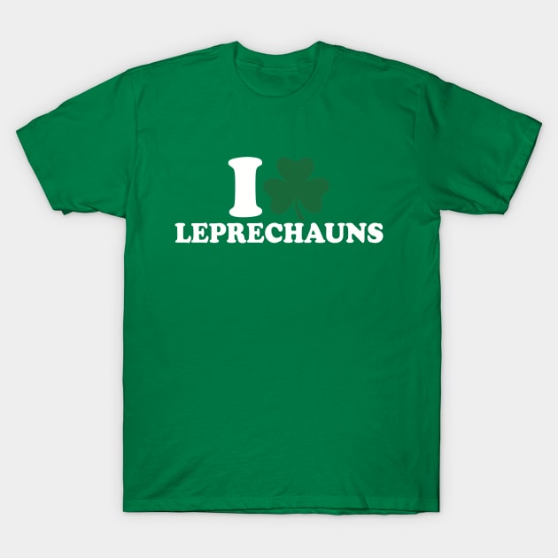 I love Leprechauns T-Shirt by Designzz